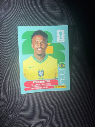 Cromo Panini FIFA Éder Militão Brasil