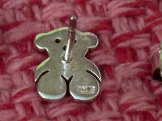 Pendientes Oso Tous Plata