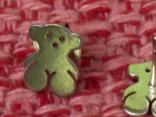 Pendientes Oso Tous Plata