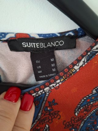 Vestido estampado multicolor