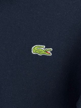 Polo Vintage Lacoste Azul Marino Hombre XL