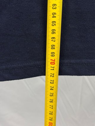 Polo Vintage Lacoste Azul Marino Hombre XL