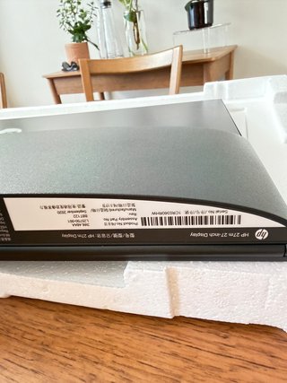 Monitores - HP 27 pulgadas con tecnología IPS