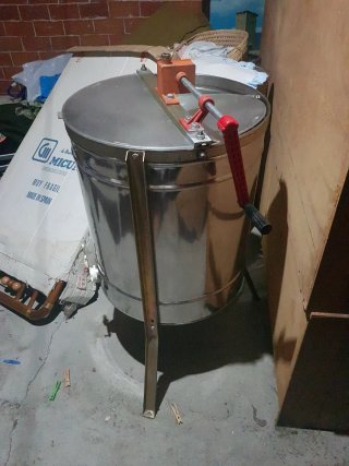 Extractor de miel de acero inoxidable
