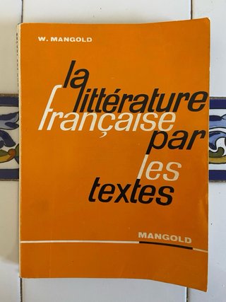 Libros antiguos en francés