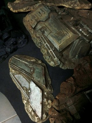 Escenografía WH40K Lanzadera Aquila. Set 2