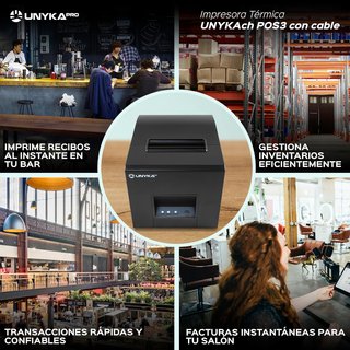 Unykach Impresora Térmica UK56007 POS 80mm