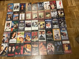 Lote 45 Películas VHS  Clásicos y años 80-90