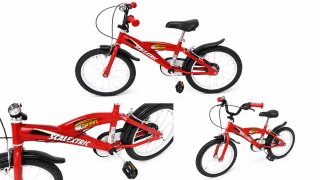 Bicicleta infantil rossa Scalextric 16"
