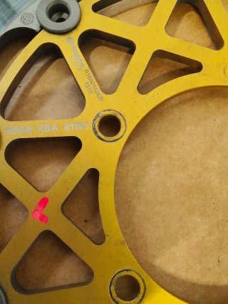 Discos Brembo HPK Suzuki GSXR 600 750 1000