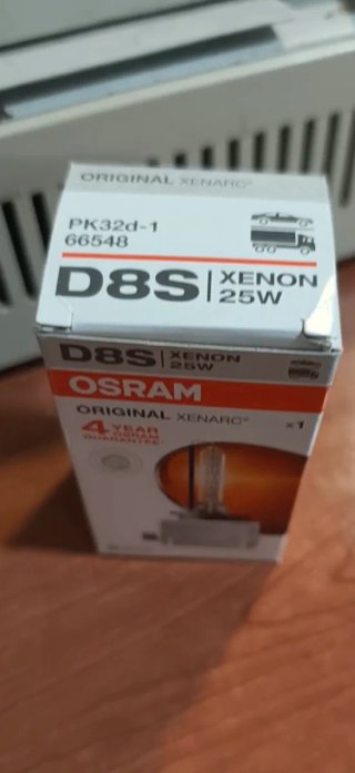 Bombilla Xenon D8S OSRAM 25W