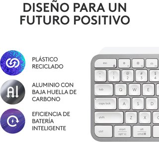 Logitech MX Keys S teclado inalámbrico programable