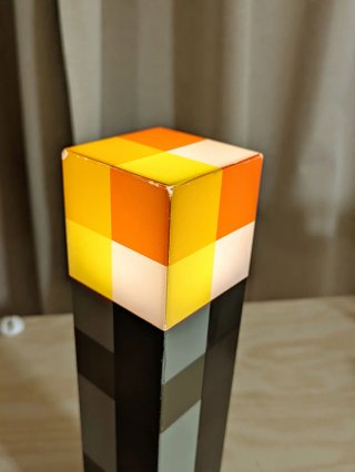 Antorcha Minecraft Decorativa