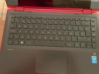 Portatile HP Pavilion x360 Convertibile 2 in 1 Rosso