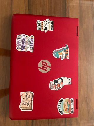 Portatile HP Pavilion x360 Convertibile 2 in 1 Rosso