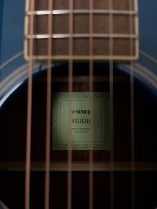 Guitarra Yamaha FG820 MEJORADA
