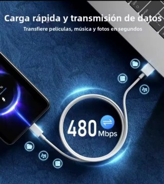 Cable Xiaomi 67W USB-C 2m Suprecarga