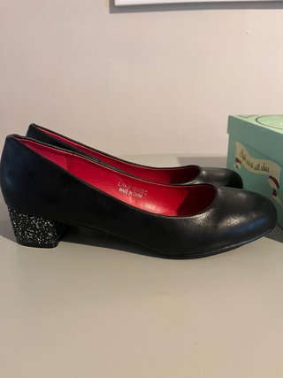 Zapatos Lulu Hun Negros Talla 40