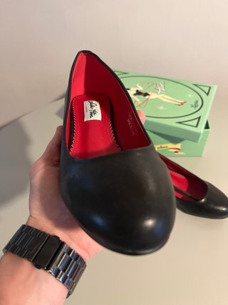 Zapatos Lulu Hun Negros Talla 40