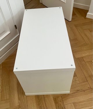 Mueble Kallax Ikea con 4 cajones