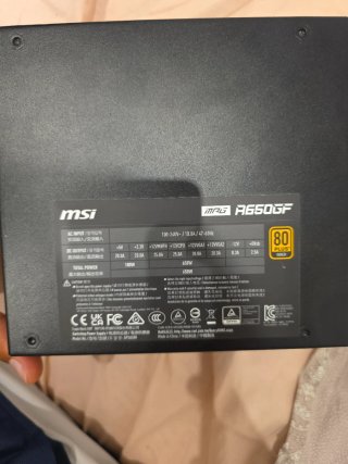 Alimentatore MSI MAG A650GF