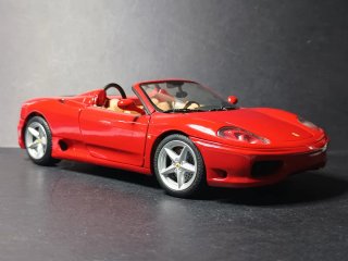 Ferrari 360 Modena Spider scala 1:18