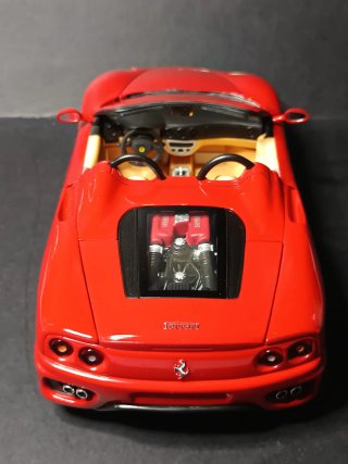 Ferrari 360 Modena Spider scala 1:18