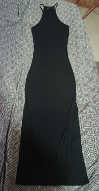 Vestido Negro Inside Talla S