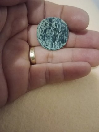 Dupondio de Adriano moneda romana