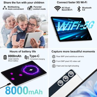 DMOAO D5 Tablet 10" 22GB RAM 128GB ROM