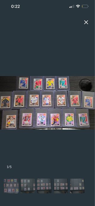 Me puedes vende7 extra stikers del mundial murcia