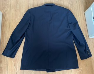 Americana Talla Grande Hombre Azul Marino