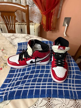 Jordan 1 High Chicago Bull, Talla 40
