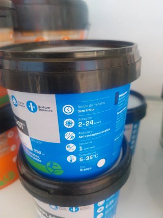 Argamassa Aguaplast Pluma 250g
