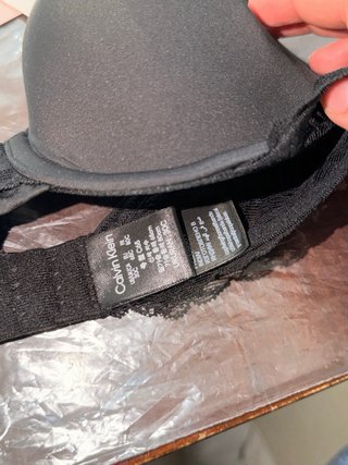 Sujetador Calvin Klein Negro