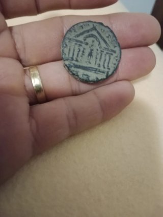 Moneda Romana Antigua Julia maesa dupondio