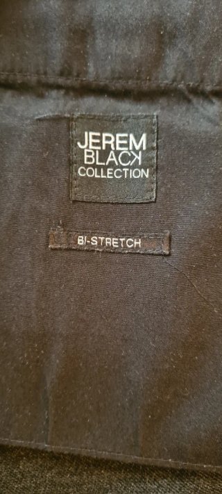 Pantalón de vestir hombre negro Jerem talla grande