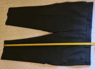 Pantalón de vestir hombre negro Jerem talla grande