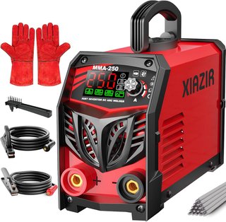 Soldador ARC 250A portátil con pantalla LED