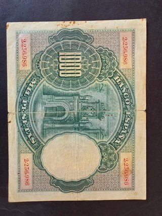 Billete 1000 Pesetas Banco de España 1925