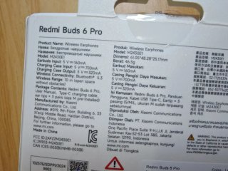 Redmi Buds 6 Pro Auriculares LEER DESCRIPCIÓN