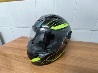 Casco Scorpion EXO 490 Negro/Amarillo