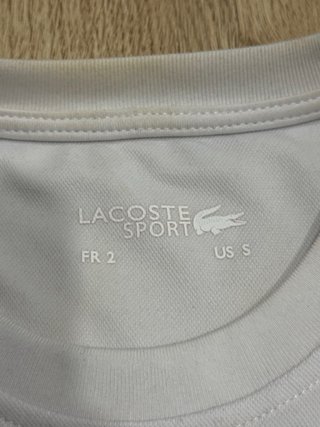 Camiseta Lacoste Talla S Logo Cocodrilo