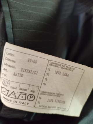 Giacca e pantalone uomo