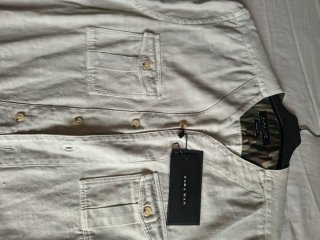 Camicia Zara Uomo Beige Taglia S