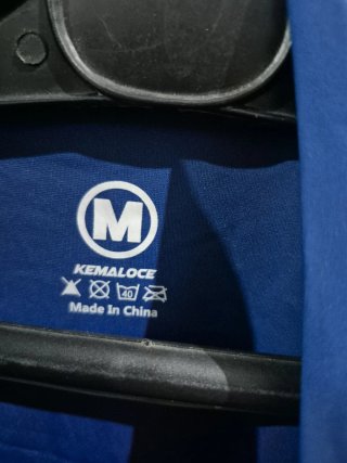 Camiseta de ciclismo azul talla M la veo para niño