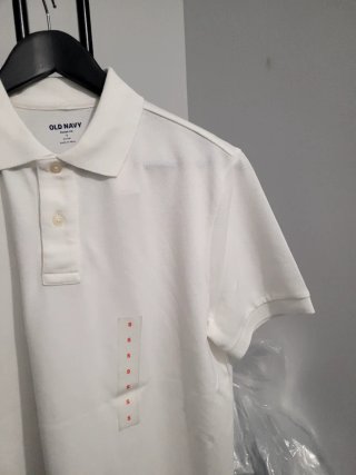 Camisa Polo Old Navy Blanca Talla S