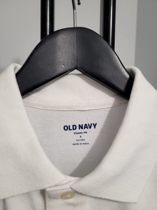 Camisa Polo Old Navy Blanca Talla S