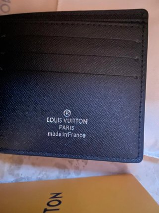 Portafoglio Louis Vuitton nero