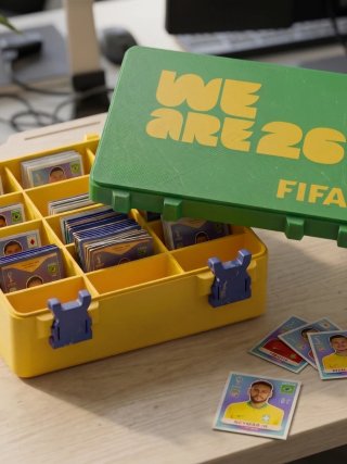 Caja de cromos del Mundial FIFA